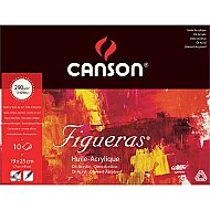 CANSON FİGUERAS YAĞLI BOYA BLOĞU 19x25 10 YAPRAK 290gr (200857220) - CANSON