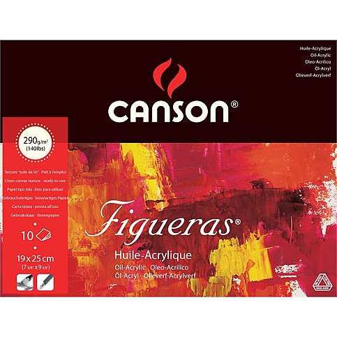 CANSON FİGUERAS YAĞLI BOYA BLOĞU 19x25 10 YAPRAK 290gr (200857220) - 1