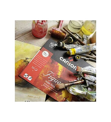 CANSON FİGUERAS YAĞLI BOYA BLOĞU 19x25 10 YAPRAK 290gr (200857220) - 2