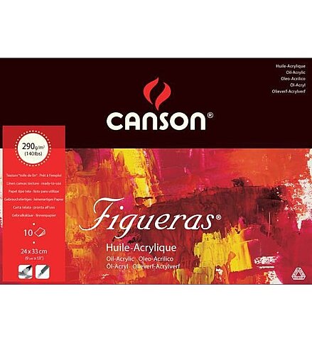 CANSON FİGUERAS YAĞLI BOYA BLOĞU 24x33 10 YAPRAK 290gr (200857221) - 1