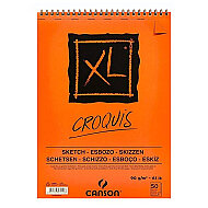 CANSON XL ALBÜM ÜSTTEN SPİRALLİ ÇİZİM BLOĞU A5 50 YAPRAK 90gr (FCNS09050A5US) - CANSON