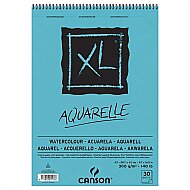 CANSON XL AQUARELLE SPİRALLİ SULU BOYA BLOĞU A4 30 YAPRAK 300gr (400039170) - CANSON