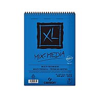 CANSON XL MİX MEDİA SPİRALLİ ÇİZİM BLOĞU A5 15 YAPRAK 300gr (200001872) - CANSON