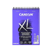 Canson Xl Mix Media Spiralli Çizim Bloğu A5 15 Yaprak 300Gr (200001872) - CANSON