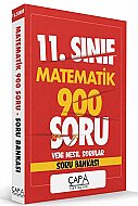 ÇAPA YAYINLARI SORU BANKASI 11.SINIF MATEMATİK 900 SORU - ÇAPA YAYINLARI
