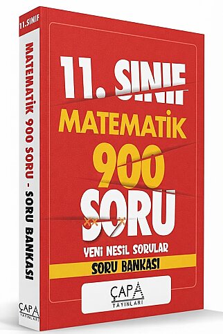 ÇAPA YAYINLARI SORU BANKASI 11.SINIF MATEMATİK 900 SORU - 1