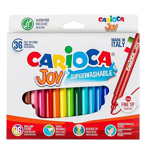 CARİOCA 40616 JOY KEÇELİ BOYA KALEMİ 36 RENK - 1