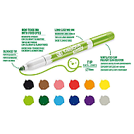 CARİOCA 40957 CROMATEX KUMAŞ BOYAMA KALEMİ 12 RENK - CARİOCA (1)