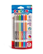 Carioca 42269 Çift Uç Yıkanabilir Keçeli Kalem 6 Renk - CARİOCA