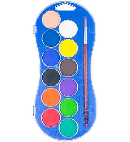 CARİOCA 42404 SULU BOYA 30mm 12 RENK - 2