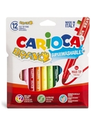 Carioca 42755 Bravo Jumbo Yıkanabilir Keçeli Kalem 12 Renk - 2