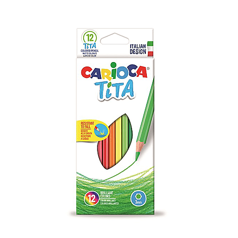 CARİOCA 42793 TİTA KURU BOYA 12 RENK - 1