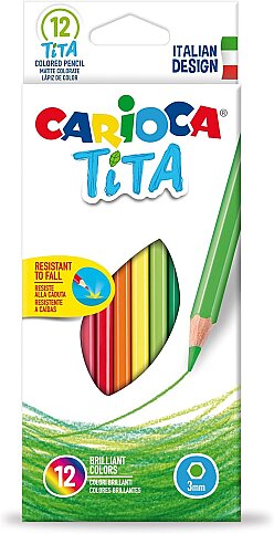 CARİOCA 42793 TİTA KURU BOYA 12 RENK - 1