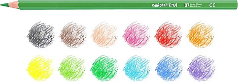 CARİOCA 42793 TİTA KURU BOYA 12 RENK - 2