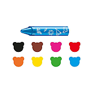 CARİOCA 42892 SÜPER CRAYONS PASTEL BOYA KALEMİ JUMBO 8 RENK - CARİOCA (1)