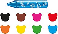 CARİOCA 42892 SÜPER CRAYONS PASTEL BOYA KALEMİ JUMBO 8 RENK - CARİOCA (1)