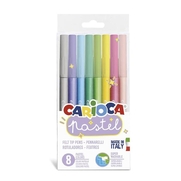 Carioca 43032 Pastel Süper Yıkanabilir Keçeli Kalem 8 Renk - 2
