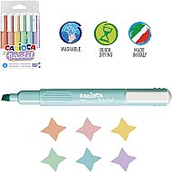 CARİOCA 43033 FOSFORLU KALEM PASTEL 6 RENK - CARİOCA (1)