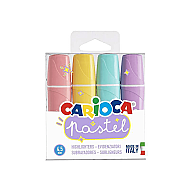 CARİOCA 43167 FOSFORLU KALEM PASTEL 4 RENK - CARİOCA