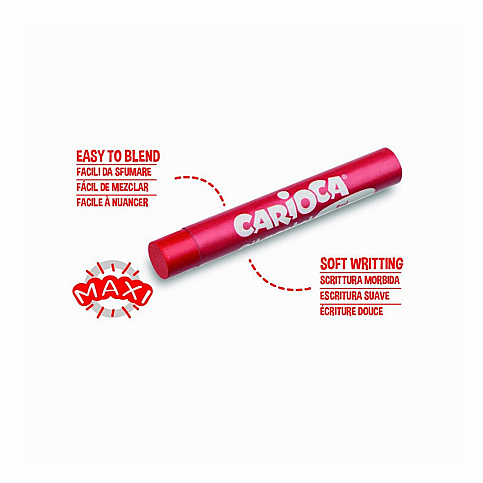 CARİOCA 43277 YAĞLI PASTEL BOYA KALEMİ 12 RENK - 3