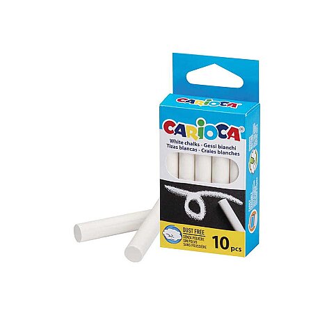 CARİOCA 43553 TEBEŞİR BEYAZ 10LU - 1