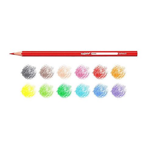 CARİOCA 40380 KURU BOYA KALEMİ 12 RENK - 1