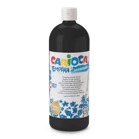 Carioca Tempera Boya Siyah 1000Ml (Ko030/24) - 1