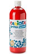 CARİOCA 40430-10 TEMPERA YIKANABİLİR BOYA KIRMIZI 1000ml - CARİOCA