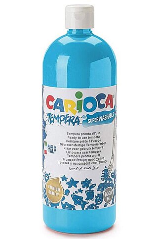 CARİOCA 40430-05 TEMPERA YIKANABİLİR BOYA MAVİ 1000ml - 1