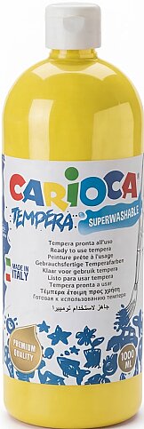 CARİOCA 40430-03 TEMPERA YIKANABİLİR BOYA SARI 1000ml - 1