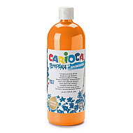 CARİOCA 40430-11 TEMPERA YIKANABİLİR BOYA TURUNCU 1000ml - CARİOCA