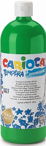 CARİOCA 40430-14 TEMPERA YIKANABİLİR BOYA YEŞİL 1000ml - 1
