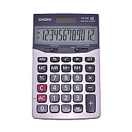 CASİO AX-120 B MASA ÜSTÜ HESAP MAKİNESİ 12 HANE METAL YÜZEY - CASİO