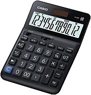 CASİO D-120 F MASA ÜSTÜ HESAP MAKİNESİ 12 HANE SİYAH ORTA BOY (TAX KUR HESAPLAMA) - CASİO