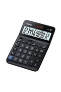 Casio D-120 F Masa Üstü Hesap Makinesi 12 Hane Siyah Orta Boy (Tax Kur Hesaplama) - CASİO
