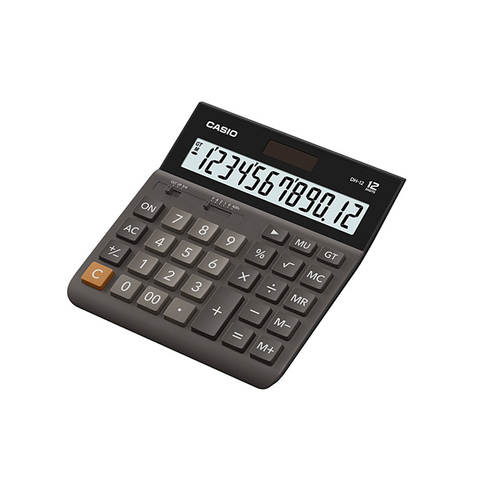 Casio Dh-12 Masa Üstü Hesap Makinesi 12 Hane Siyah Orta Boy - 1