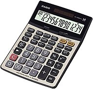 CASİO DJ-240 D PLUS MASA ÜSTÜ HESAP MAKİNESİ 14 HANE METAL YÜZEY (TAX 300 İŞLEM KONTROLLÜ) - CASİO