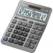 Casio Dm-1200 Fm Masa Üstü Hesap Makinesi 12 Hane Metal Yüzey Büyük Boy (Tax Çift Hafıza) - 1