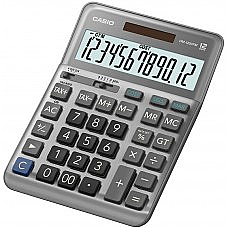 CASİO DM-1200 FM MASA ÜSTÜ HESAP MAKİNESİ 12 HANE METAL YÜZEY BÜYÜK BOY (TAX ÇİFT HAFIZA)