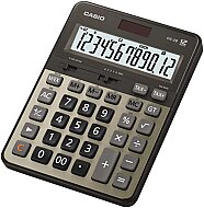 CASİO DS-2 B MASA ÜSTÜ HESAP MAKİNESİ 12 HANE METAL YÜZEY BÜYÜK BOY (TAX) - CASİO