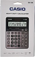 CASİO DS-3 B MASA ÜSTÜ HESAP MAKİNESİ 14 HANE METAL YÜZEY BÜYÜK BOY - CASİO (1)