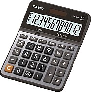 CASİO DX-120 B MASA ÜSTÜ HESAP MAKİNESİ 12 HANE METAL YÜZEY - CASİO