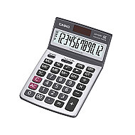 CASİO DX-120 ST MASA ÜSTÜ HESAP MAKİNESİ 12 HANE METAL YÜZEY - CASİO