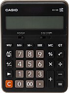 CASİO DX-12 B MASA ÜSTÜ HESAP MAKİNESİ 12 HANE SİYAH - CASİO (1)