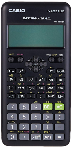 Casio Fx-82 Es Plus-2 252 Bilimsel Fonskiyonlu Hesap Makinesi Siyah (Doğal İşlem Girişi Ve Çıkışı) - 1