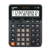 Casio Gx-12 B Masa Üstü Hesap Makinesi 12 Hane Siyah - CASİO