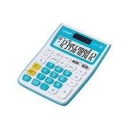 Casio Mj-12Vcb Masa Üstü Hesap Makinesi 12 Hane Mavi - 2