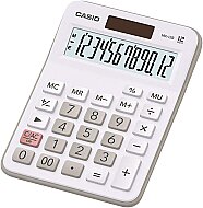 CASİO MX-12 B-WE MASA ÜSTÜ HESAP MAKİNESİ 12 HANE BEYAZ - CASİO