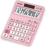 CASİO MX-12 B MASA ÜSTÜ HESAP MAKİNESİ 12 HANE PEMBE - CASİO