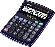 CASİO WD-220 MNS-BU MASA ÜSTÜ HESAP MAKİNESİ 12 HANE SİYAH (TAX SU KORUMALI KAPAK) - CASİO